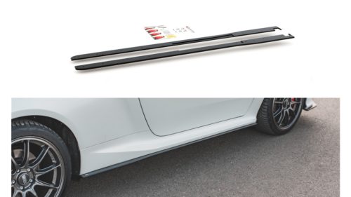 Diffuser Toyota GR Yaris IV Side Skirts Racing Black-Red