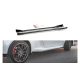 Diffuser Toyota GR Yaris IV Side Skirts Racing Black + Gloss Flaps