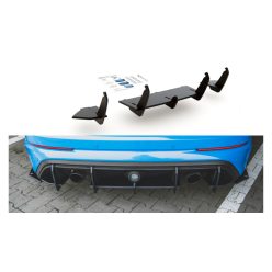 Diffuser Ford Focus III RS Rear Racing Durability Black