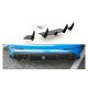 Diffuser Ford Focus III RS Rear Racing Durability Black-Red
