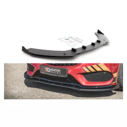   Maxton Design Első Toldat / Splitter Mercedes-Benz C C205 C43 AMG Kupé – Fekete-Piros