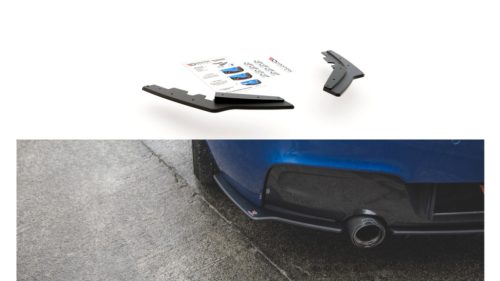 Splitter BMW 1 F20 M-Pack Rear Side Racing Durability Black
