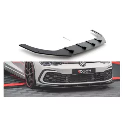   Maxton Design Első Toldat / Splitter Volkswagen Golf Mk8 GTI GTE R-Line (2020–) – Fekete-Piros