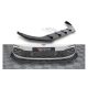 Splitter Volkswagen Golf 8 GTI GTE R-Line Front Racing Durability + Flaps Black