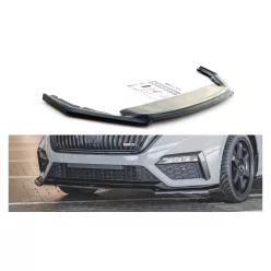   Maxton Design Első Toldat / Splitter Skoda Octavia IV RS (2020–) – Fényes Fekete