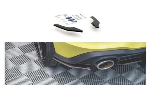 Splitter Volkswagen Golf 8 GTI Clubsport Rear Side Racing Durability Black