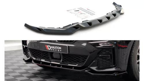 Maxton Design Első Toldat / Splitter BMW X7 G07 M-Pack (2019–) – Fényes Fekete