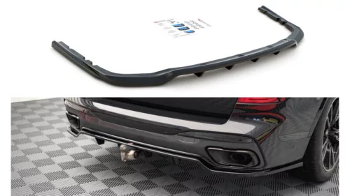 Maxton Design Hátsó Diffúzor BMW X7 G07 M-Pack (2019–) – Fényes Fekete