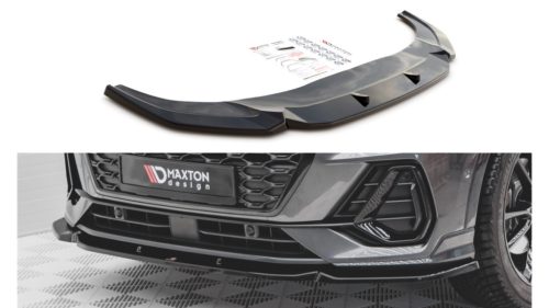 Splitter Audi Q3 F3 Sportback S-Line Front v.1 Gloss Black