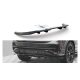 Splitter Audi Q3 F3 Sportback S-Line Rear Central with Diffuser Gloss Black