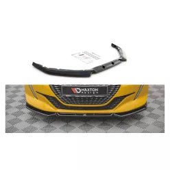   Maxton Design Első Toldat / Splitter Peugeot 208 Mk2 (2019–) – Fényes Fekete