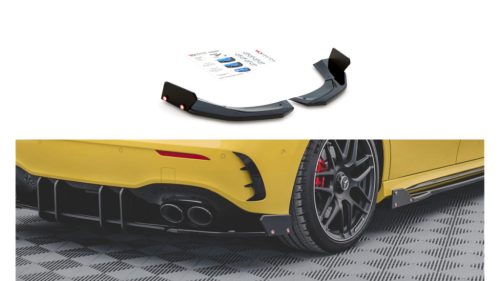 Maxton Design Hátsó Sarokelemek Mercedes-Benz A W177 A45 S AMG (2019–) – Fényes Fekete
