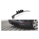 Diffuser Seat Leon FR IV Rear Street Pro Black-Red