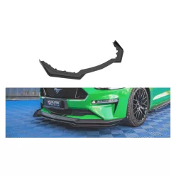   Maxton Design Első Toldat / Splitter Ford Mustang Mk6 GT Facelift (2018–) – Fekete