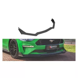   Maxton Design Első Toldat / Splitter Ford Mustang Mk6 GT Facelift (2018–) – Fekete