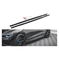   Maxton Design Küszöbtoldat Volkswagen Golf R Mk8 (2020–) – Fényes Fekete