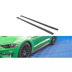   Maxton Design Küszöbtoldat Ford Mustang Mk6 GT Facelift (2018–) – Fekete