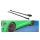 Diffuser Ford Mustang VI GT Facelift Side Skirts Street Pro v.1 Black-Red + Gloss Flaps