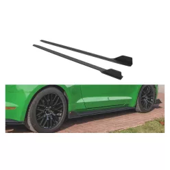   Maxton Design Küszöbtoldat Ford Mustang Mk6 GT Facelift (2018–) – Fekete