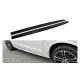 Maxton Design Küszöbtoldat BMW X4 G02 M-Pack – Fényes Fekete