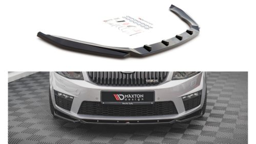 Splitter Skoda Octavia III RS Front v.4 Gloss Black