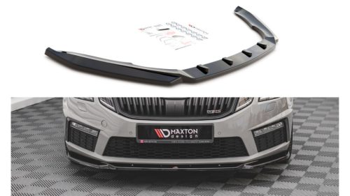 Splitter Skoda Octavia III Facelift RS Front v.3 Gloss Black