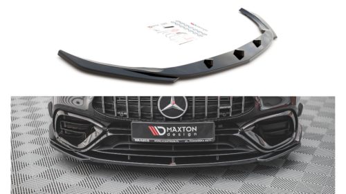 Maxton Design Első Toldat / Splitter Mercedes-Benz CLA C118 AMG 45 (2019–) – Fényes Fekete