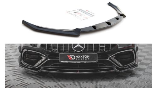 Maxton Design Első Toldat / Splitter Mercedes-Benz CLA AMG 45 C118 (2020–) – Fényes Fekete