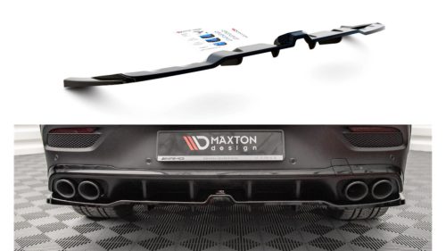 Maxton Design Hátsó Kötény / Diffúzor Mercedes-Benz GLE C167 (–) – Fényes Fekete
