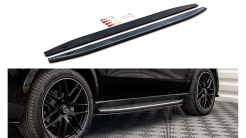 Maxton Design Küszöbtoldat Mercedes-Benz GLE C167 (2019–) – Fényes Fekete