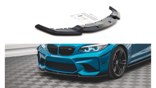 Splitter BMW 2 F87 M-Pack Front v.2 Gloss Black