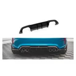   Maxton Design Hátsó Kötény / Diffúzor BMW M2 F87 M-Pack – Fényes Fekete