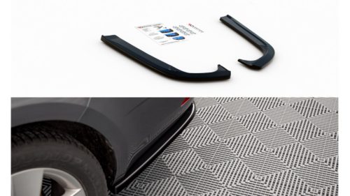 Splitter Skoda Octavia III Facelift Rear Side Gloss Black