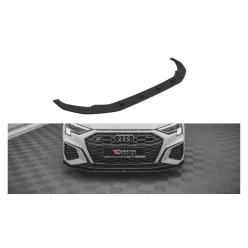   Maxton Design Első Toldat / Splitter Audi A3 8Y S-Line (2020–) – Fekete-Piros
