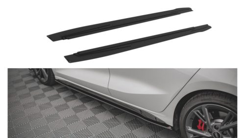 Diffuser Audi A3 8Y S-Line Side Skirts Street Pro Black