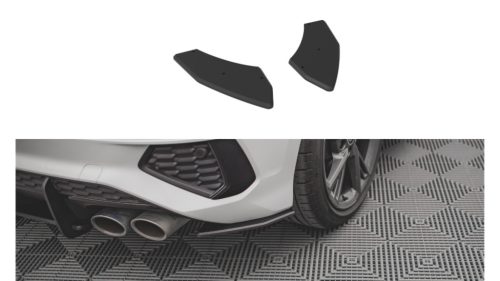 Splitter Audi S3 8Y Rear Side Street Pro Black