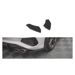 Splitter Audi S3 8Y Rear Side Street Pro Black-Red