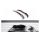 Spoiler Cap Audi A3 8Y S-Line Sportback v.2 Gloss Black