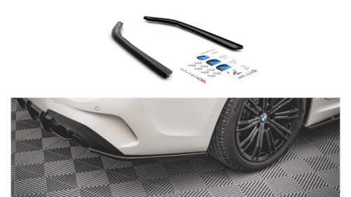 Splitter BMW 3 G20 G21 M-Pack Rear Side v.2 Gloss Black