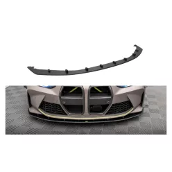   Maxton Design Első Toldat / Splitter BMW M4 G82 M-Pack (2021–) – Fényes Fekete