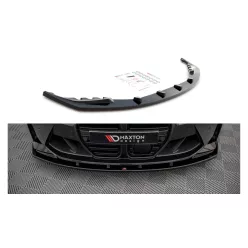   Maxton Design Első Toldat / Splitter BMW M4 G82 M-Pack (2021–) – Fényes Fekete