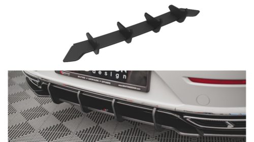Diffuser Volkswagen Arteon R-Line Facelift Rear Street Pro Red