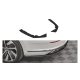 Splitter Volkswagen Arteon R-Line Facelift Rear Side Street Pro Black-Red
