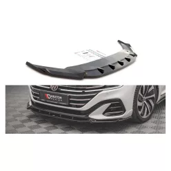   Maxton Design Első Toldat / Splitter Volkswagen Arteon R-Line Facelift (–) – Fényes Fekete