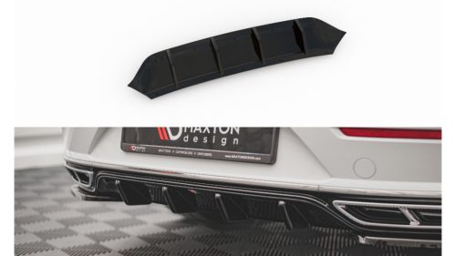 Diffuser Volkswagen Arteon R-Line Facelift Rear Valance Gloss Black