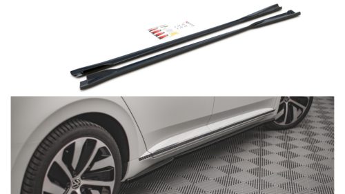 Diffuser Volkswagen Arteon Facelift R R-Line Side Skirts Gloss Black