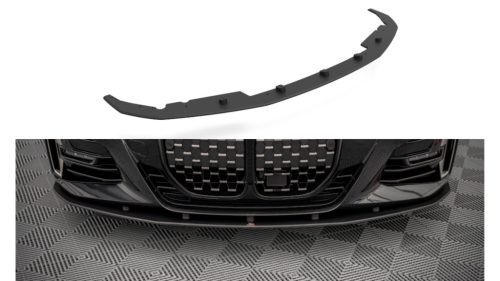 Maxton Design Első Toldat / Splitter BMW 4 G22 M-Pack (2020–) – Fekete-Piros