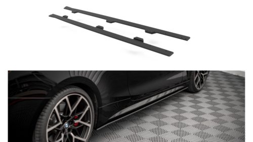 Maxton Design Küszöbtoldat BMW 4 G22 M-Pack (2020–) – Fekete