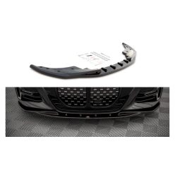   Maxton Design Első Toldat / Splitter BMW 4 G22 M-Pack (2020–) – Fényes Fekete