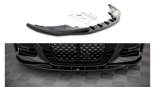 Maxton Design Első Toldat / Splitter BMW 4 G22 M-Pack (2020–) – Fényes Fekete